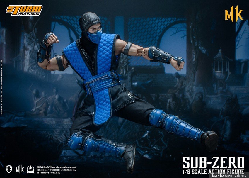 Storm Collectibles - Саб-Зиро в формате 1/6 по мотивам МК 11 (фото 4)