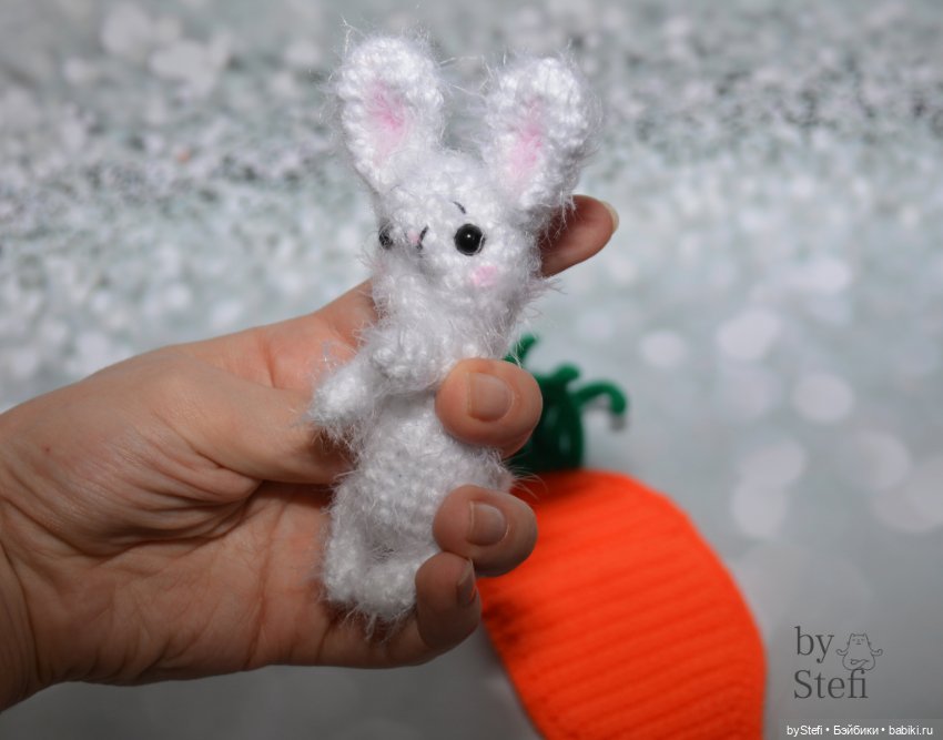 Кролик Пупс, 2 версия — Вязаные игрушки и амигуруми: крючком