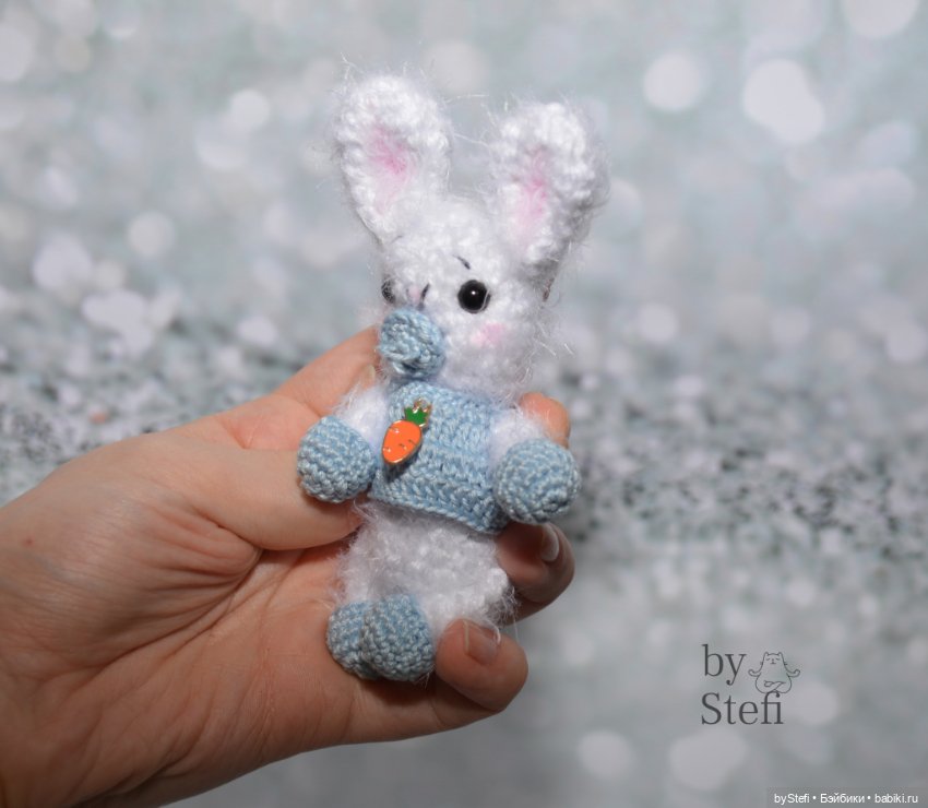 Кролик Пупс, 2 версия — Вязаные игрушки и амигуруми: крючком (фото 2)