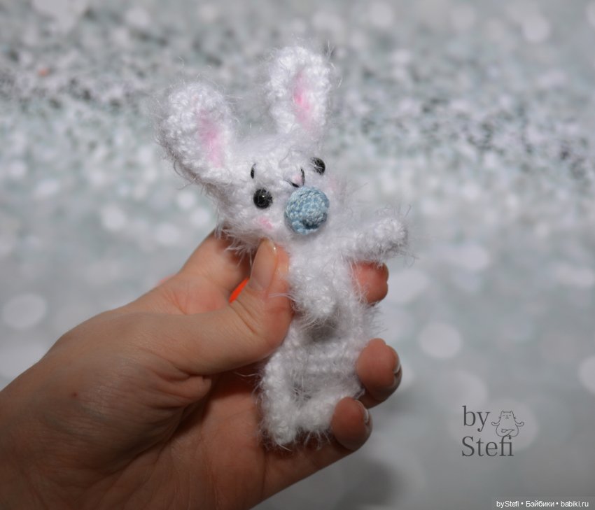 Кролик Пупс, 2 версия — Вязаные игрушки и амигуруми: крючком (фото 10)