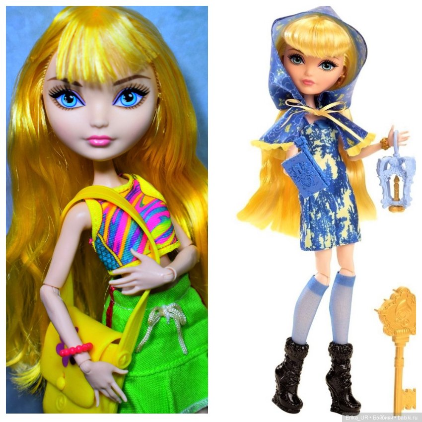 Перепись КуклоНаселения EAH 1/6 Mattel doll и ее копия