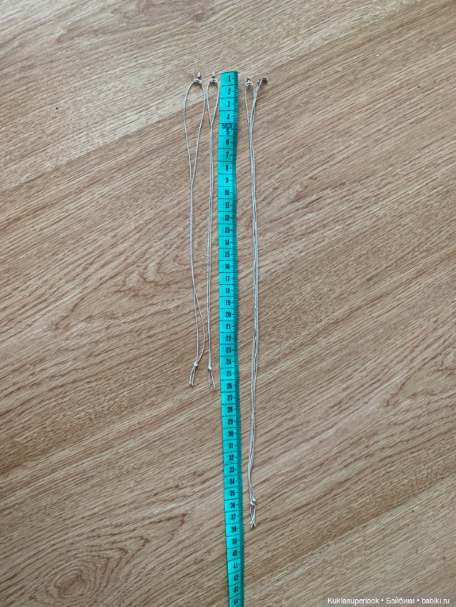 МК: садовые качели для Барби