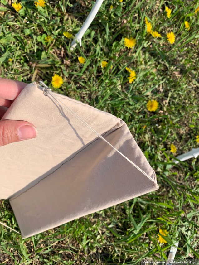 МК: садовые качели для Барби (фото 7)