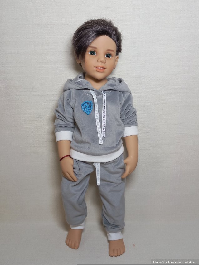 Анна? Нееее, Андрюха — ООАК и кастом кукол Gotz (Готц): перерисовка (фото 3)