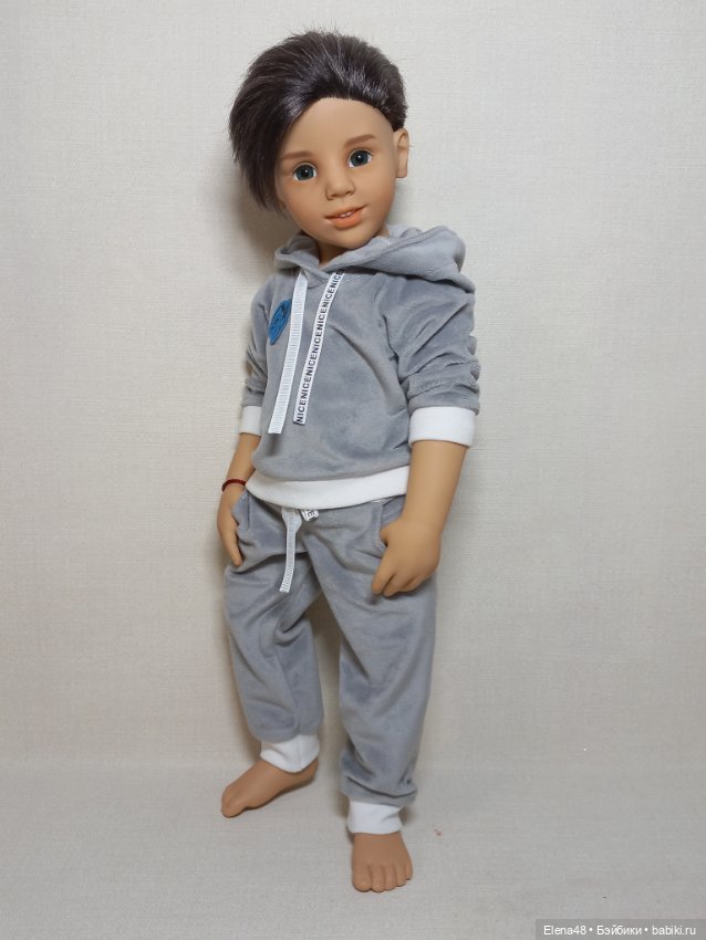 Анна? Нееее, Андрюха — ООАК и кастом кукол Gotz (Готц): перерисовка (фото 2)