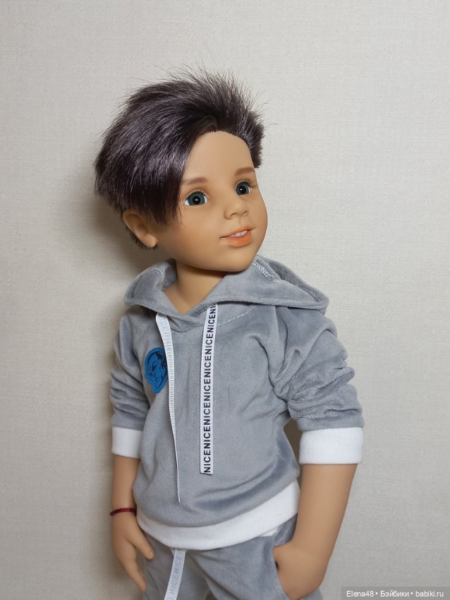 Анна? Нееее, Андрюха — ООАК и кастом кукол Gotz (Готц): перерисовка (фото 4)