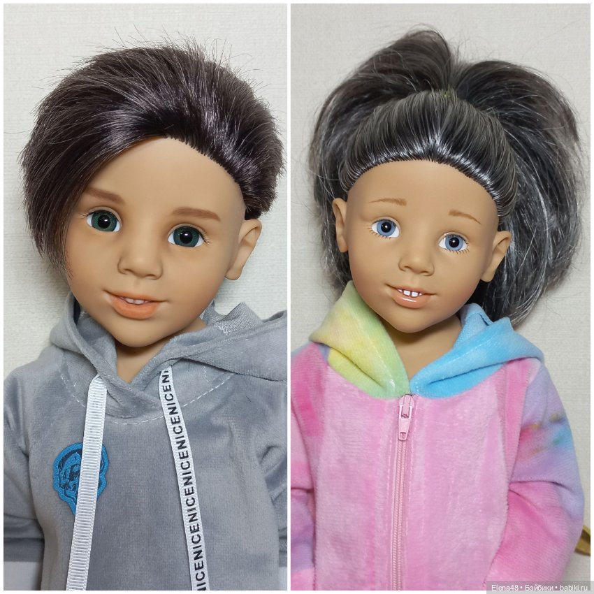 Анна? Нееее, Андрюха — ООАК и кастом кукол Gotz (Готц): перерисовка (фото 6)