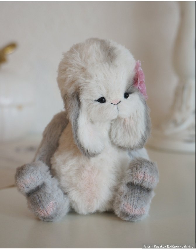 Зайка Элли🐰💗 — Авторские мишки Тедди и друзья: фото (фото 6)