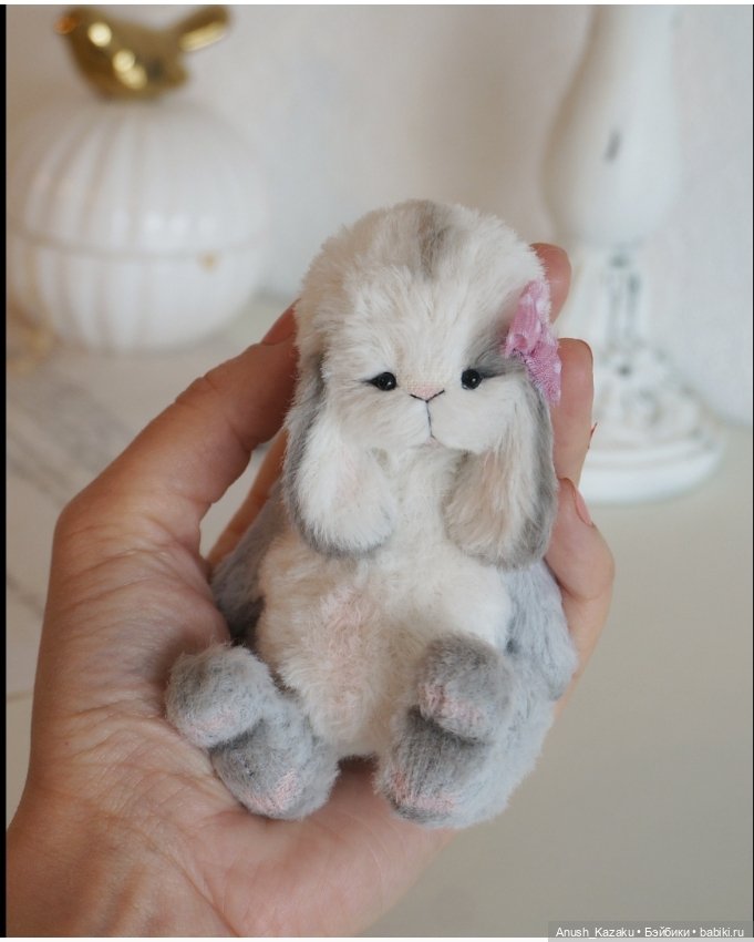 Зайка Элли🐰💗 — Авторские мишки Тедди и друзья: фото (фото 4)