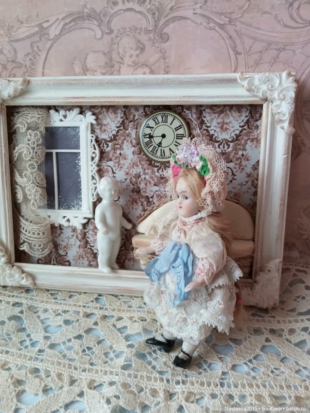 Крохотные ангелочки — Антикварные куклы Mignonette (Миньонетта): карманные (фото 3)