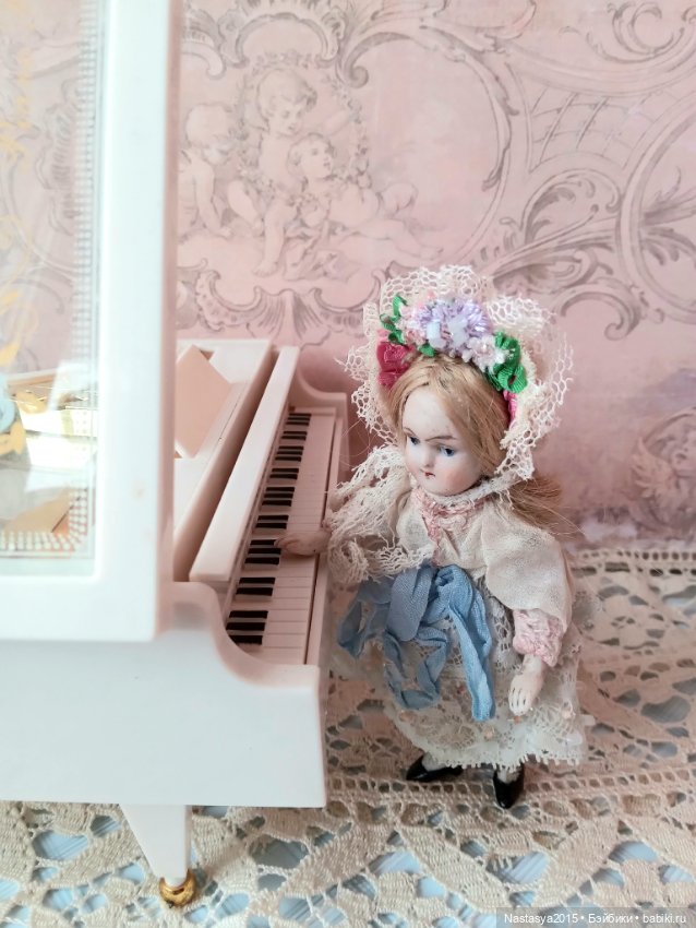 Крохотные ангелочки — Антикварные куклы Mignonette (Миньонетта): карманные (фото 5)