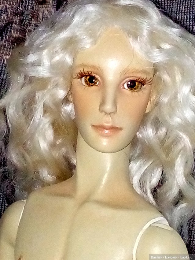 Другой парик — Авторские шарнирные куклы своими руками: лепка (фото 9)