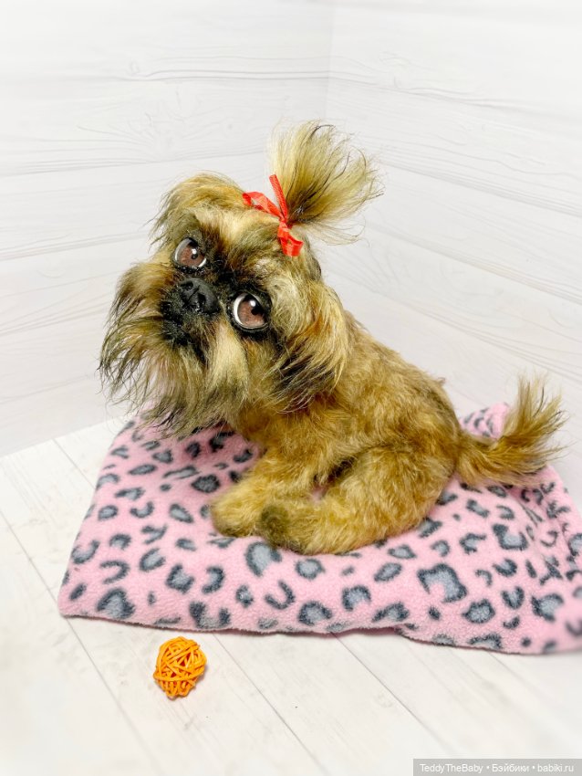 Бона ( щенок гриффона 20 см)🐾🐶