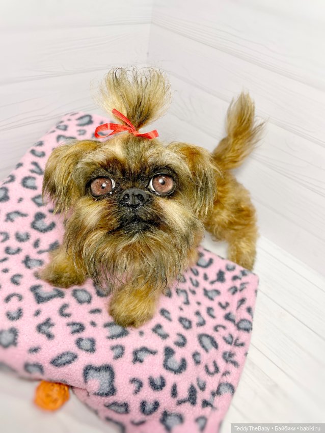 Бона ( щенок гриффона 20 см)🐾🐶