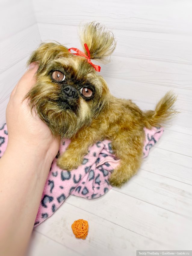 Бона ( щенок гриффона 20 см)🐾🐶