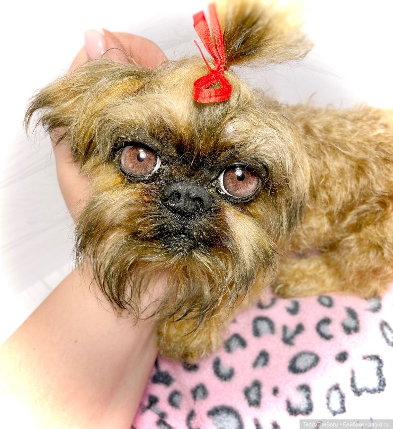 Бона ( щенок гриффона 20 см)🐾🐶