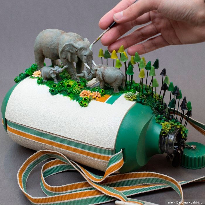 Невероятная природа из полимерной глины от Стефани Килгаст (Stephanie Kilgast) (фото 9)