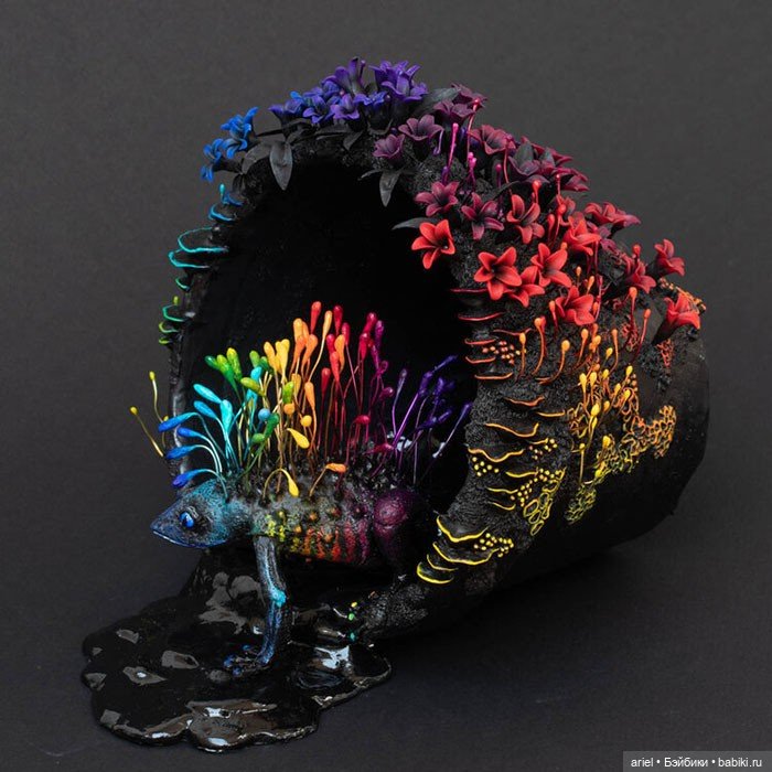 Невероятная природа из полимерной глины от Стефани Килгаст (Stephanie Kilgast) (фото 8)