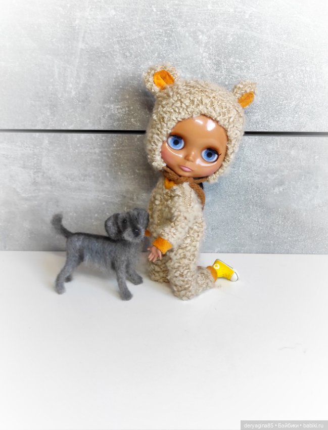 Двортерьер — Валяные игрушки из шерсти: сухое валяние (фото 9)