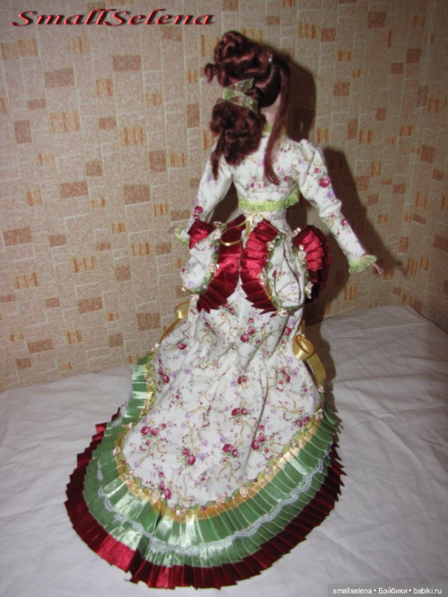 Платье для чаепития 1960. Комплект на формат куклы 40см. часть 1