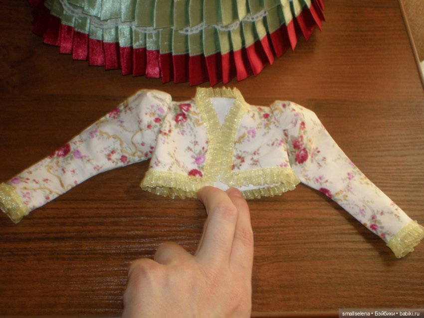 Платье для чаепития 1960. Комплект на формат куклы 40см. часть 1