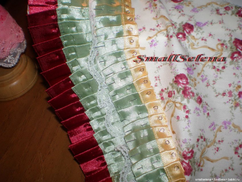 Платье для чаепития 1960. Комплект на формат куклы 40см. часть 1 (фото 9)