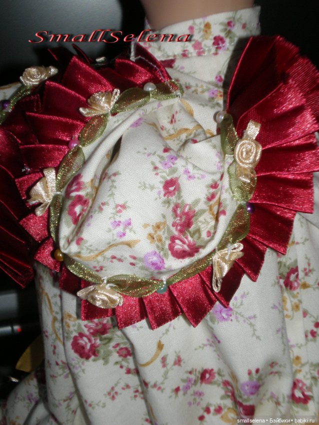 Платье для чаепития 1960. Комплект на формат куклы 40см. часть 1
