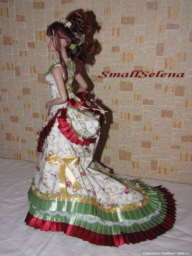 Платье для чаепития 1960. Комплект на формат куклы 40см. часть 1