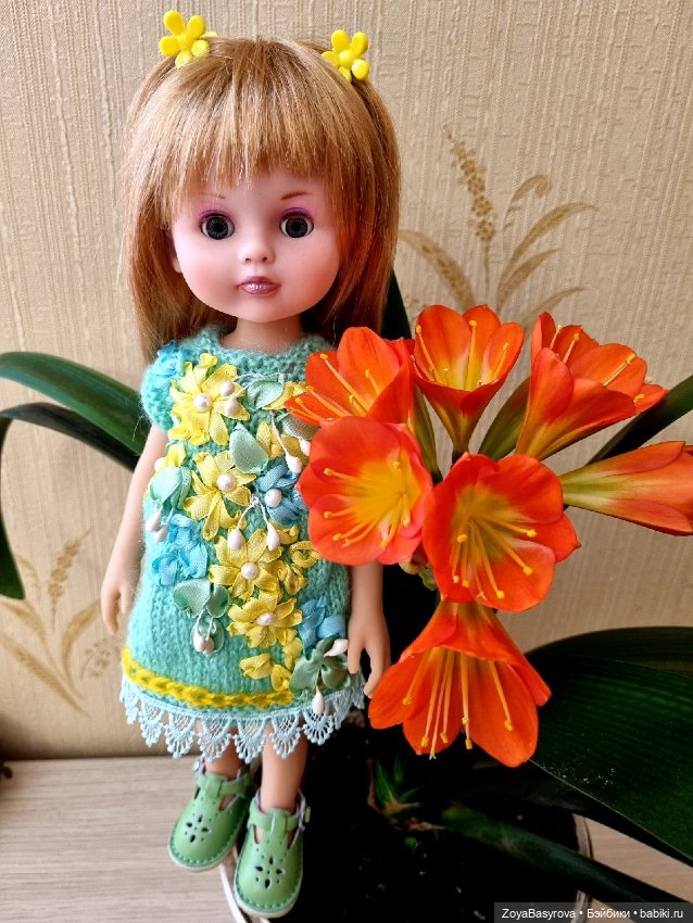 Моя любимая Кливия радует