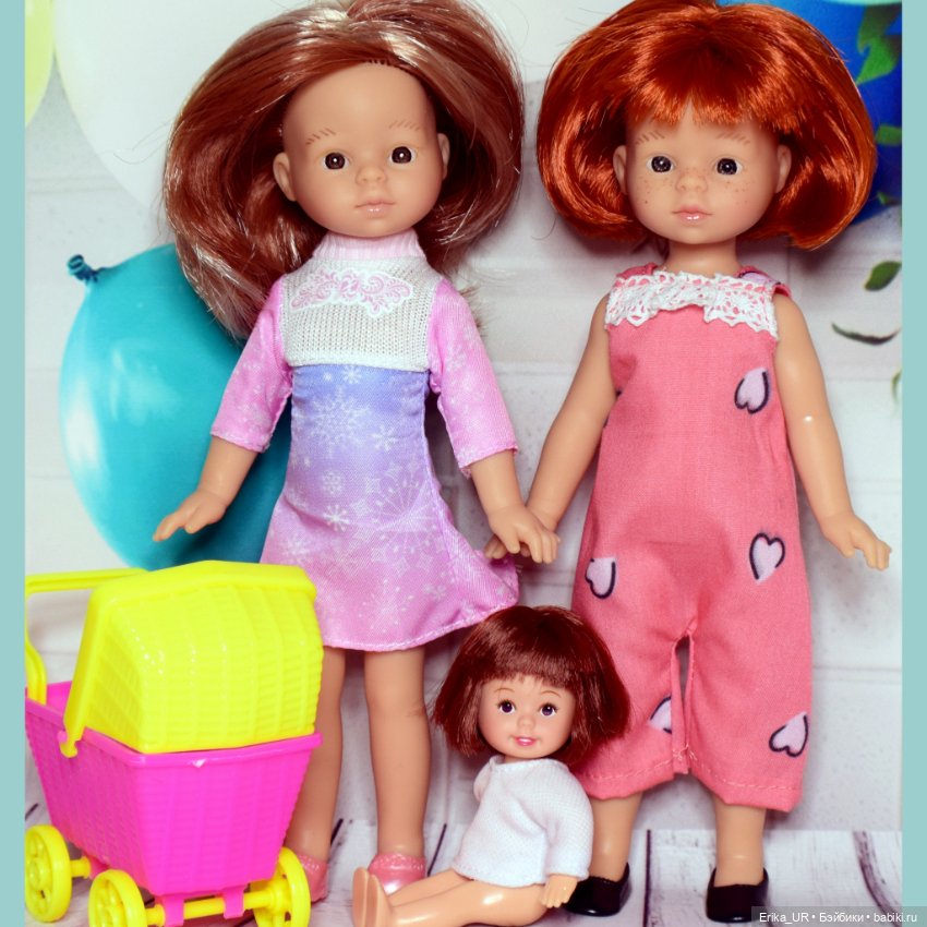 Перепись КуклоНаселения. 2 doll 21-cm, mini-Paola-Reina, Мини-подружки (фото 8)
