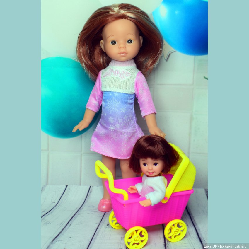 Перепись КуклоНаселения. 2 doll 21-cm, mini-Paola-Reina, Мини-подружки