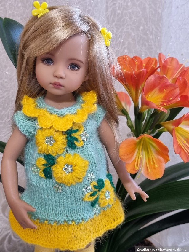 Моя любимая Кливия радует