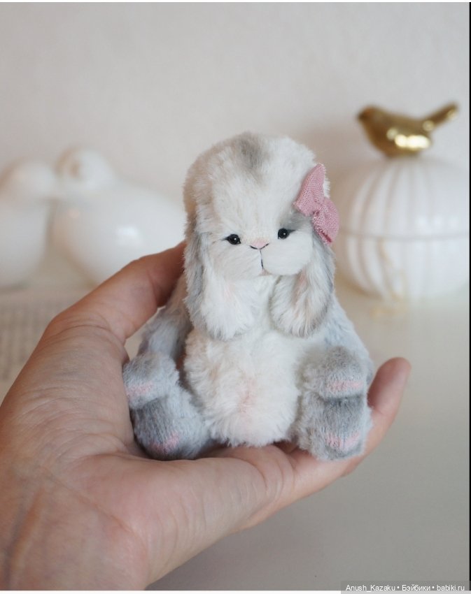 Зайка Тэя 🌸 — Авторские мишки Тедди и друзья: фото (фото 4)