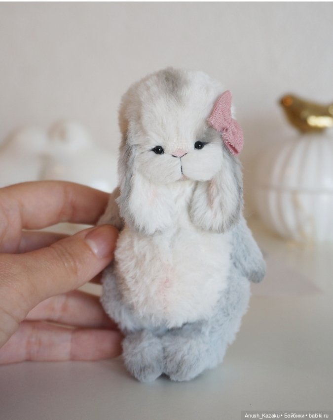 Зайка Тэя 🌸 — Авторские мишки Тедди и друзья: фото (фото 8)