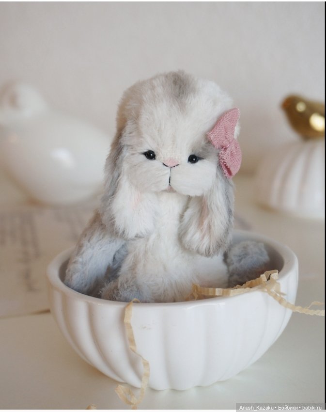 Зайка Тэя 🌸 — Авторские мишки Тедди и друзья: фото (фото 6)