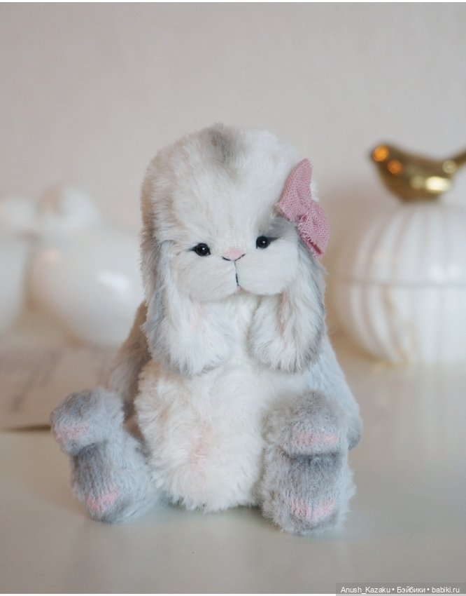 Зайка Тэя 🌸 — Авторские мишки Тедди и друзья: фото (фото 7)