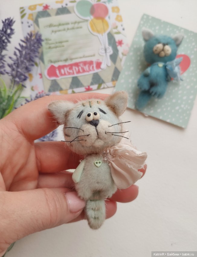 Самые милые брошки — Текстильные игрушки и примитивы: кофейные (фото 3)