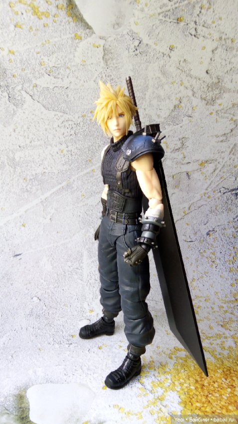 Фигурка Клауда Страйфа из Последней Фантазии (Finаl Fаntаsy) 7 - Play Arts Kai (Square Enix). 01