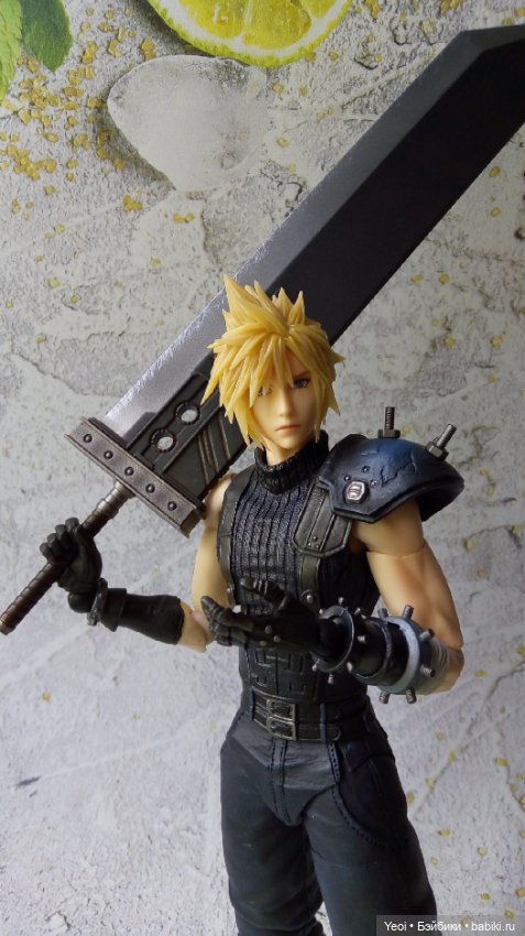 Фигурка Клауда Страйфа из Последней Фантазии (Finаl Fаntаsy) 7 - Play Arts Kai (Square Enix). 01