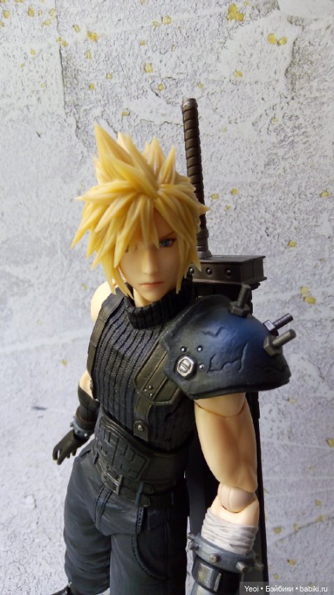 Фигурка Клауда Страйфа из Последней Фантазии (Finаl Fаntаsy) 7 - Play Arts Kai (Square Enix). 01
