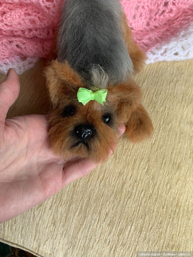 Малышка Йорочка — Вязаные игрушки и амигуруми: крючком (фото 7)