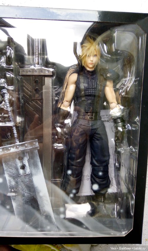 Фигурка Клауда Страйфа из Последней Фантазии (Finаl Fаntаsy) 7 - Play Arts Kai (Square Enix). 01 (фото 4)