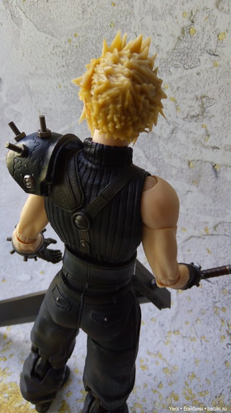 Фигурка Клауда Страйфа из Последней Фантазии (Finаl Fаntаsy) 7 - Play Arts Kai (Square Enix). 01