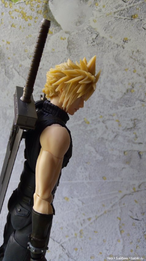 Фигурка Клауда Страйфа из Последней Фантазии (Finаl Fаntаsy) 7 - Play Arts Kai (Square Enix). 01