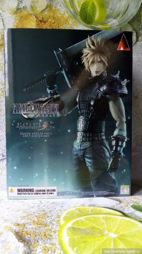 Фигурка Клауда Страйфа из Последней Фантазии (Finаl Fаntаsy) 7 - Play Arts Kai (Square Enix). 01
