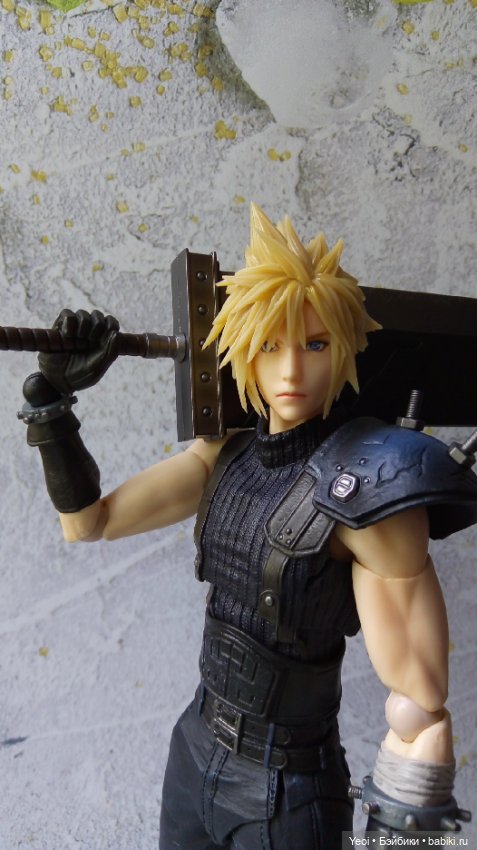 Фигурка Клауда Страйфа из Последней Фантазии (Finаl Fаntаsy) 7 - Play Arts Kai (Square Enix). 01