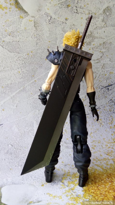 Фигурка Клауда Страйфа из Последней Фантазии (Finаl Fаntаsy) 7 - Play Arts Kai (Square Enix). 01