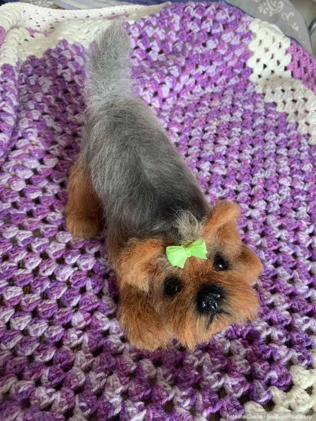Малышка Йорочка — Вязаные игрушки и амигуруми: крючком (фото 2)