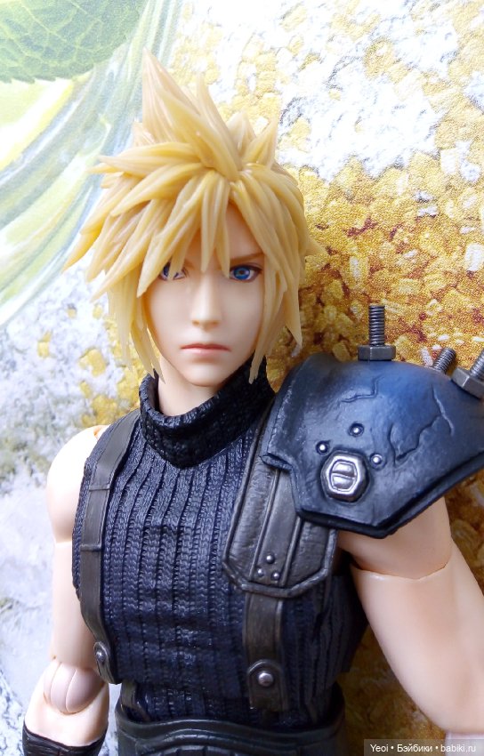 Фигурка Клауда Страйфа из Последней Фантазии (Finаl Fаntаsy) 7 - Play Arts Kai (Square Enix). 01