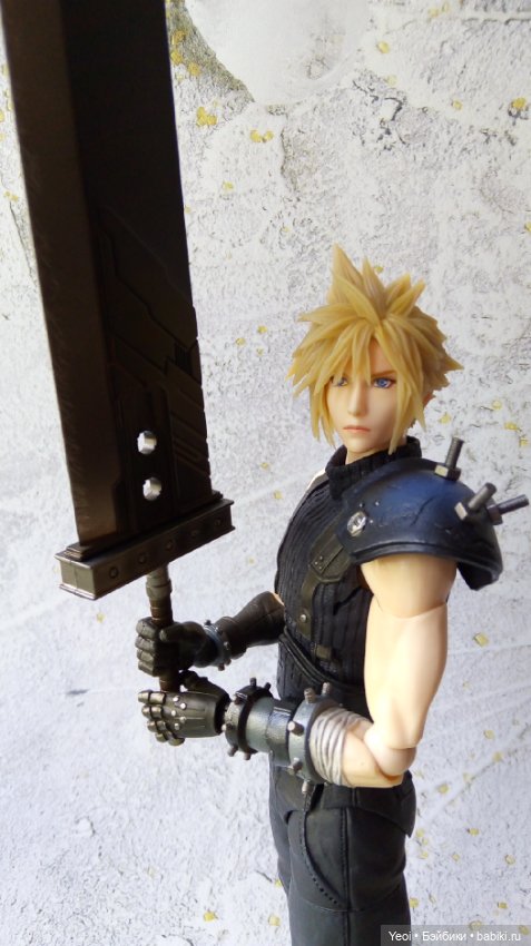 Фигурка Клауда Страйфа из Последней Фантазии (Finаl Fаntаsy) 7 - Play Arts Kai (Square Enix). 01